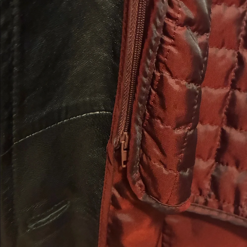 Wilsons Leather Women's Black Long Coat - Picture 3 of 8